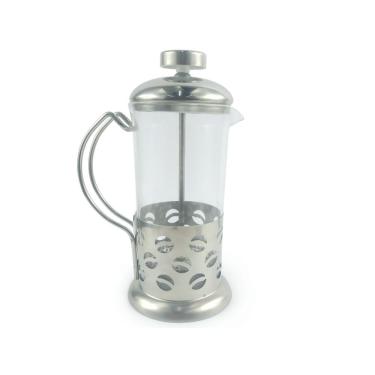 Imagem de Cafeteira Francesa Com Prensa 350ml Vidro Inox Livon Coffee