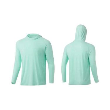 Imagem de Camiseta De Pesca Masculina De Manga Longa Com Proteção UV, Respirável