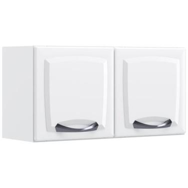Imagem de Armário Aéreo New Premium 80cm com 2 Portas Branco Itatiaia, Branco