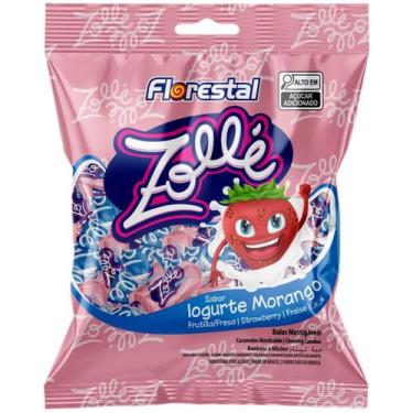 Imagem de Bala Florestal Mastigável Zolle Iogurte Morango 125G