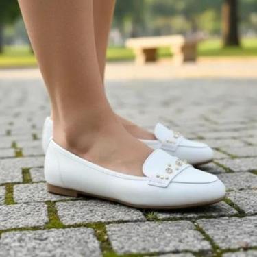 Imagem de Sapatilha Feminina Moleca Casual Confortável Strass Dia a Dia 5027.1497-Feminino