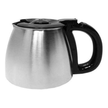 Imagem de Jarra Importada Cafeteira Aço Escovado Cafeteira Mondial C-44-32X-Si P