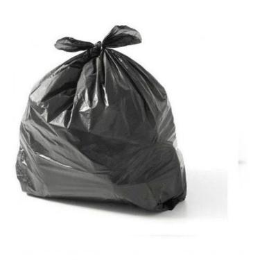 Imagem de Saco de Lixo 100L 0,10 MICRAS Reforçado Preto com 300 Unidades Higipack