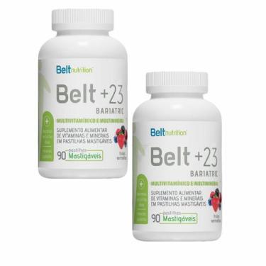 Imagem de 2x Belt+23 Bariatric Plus Mastigável- Frutas Vermelhas - Belt Nutritio