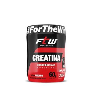 Imagem de Creatina 100% Pura Monohidratada Micronizada Ftw 60g 20Doses