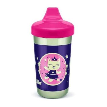 Imagem de Copo Glow Max LILLO Brilha no Escuro Menina 320ml