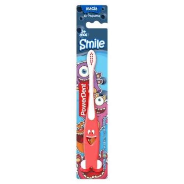 Imagem de Escova Dental Infantil Powerdent Smiles Powerdent 3+ anos Cerdas Extra