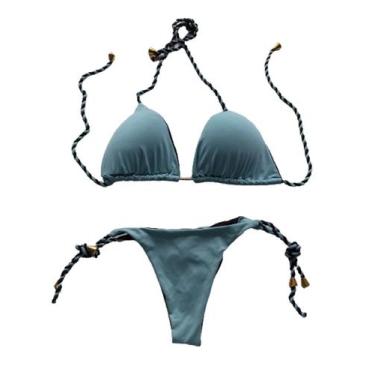 Imagem de Biquini Adulto Modelo Jangada - MARAVQUEEN, Verde esmeralda, G