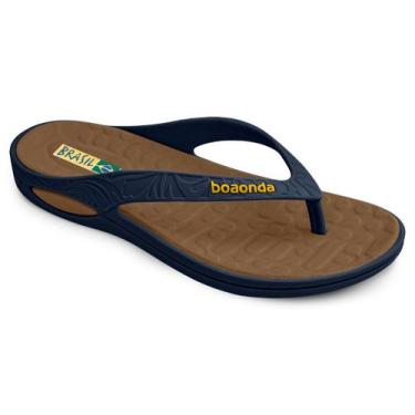 Imagem de Chinelo Masculino Confort TR Lilly Brasil Boa Onda 1319261, Blue, Crep