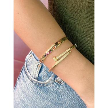 Imagem de Braceletes banhado a ouro - Suzi Joias 