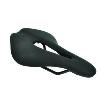 Imagem de Selim Bike Gravel Mtb Road Vazado 250x148 Preto DDK D3211FS