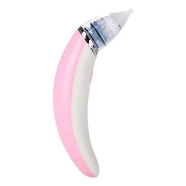 Imagem de Aspirador Nasal Elétrico 5 Níveis De Sucção Luxo Rosa - Baby Nasal