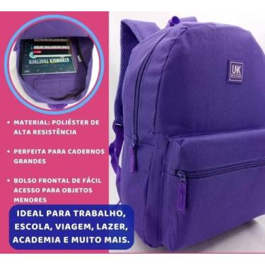 Imagem de Bolsa/mochila uniker de tecido rvb002