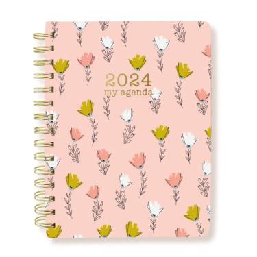 Imagem de Agenda Floral Modal 2024 - Sanxia Comercial LTDA