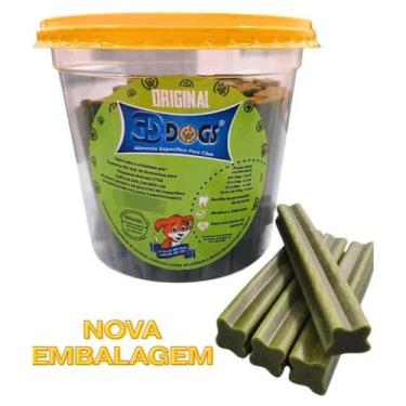 Imagem de Petisco para Cães GDDOGS Dental Menta Pote 1 KG-40pç - Snack para Cach
