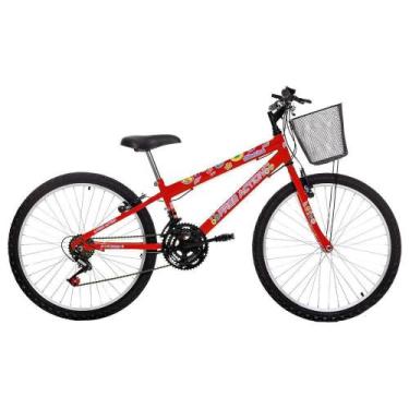Imagem de Bicicleta Donna Mountain Bike Aro 24 Quadro Aço 18 Marchas Free Action
