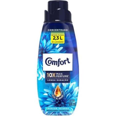 Imagem de Amaciante Concentrado Comfort Frescor Intenso 500ml  Kit 2un