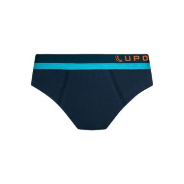 Imagem de Cueca Slip Infantil Lupo 00361-002 Sem Costura Algodão T. P/G, G, 2805