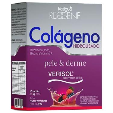 Imagem de Colágeno Pele e Derme Verisol - 10 Sachês 5g Frutas Vermelhas - Katiguá