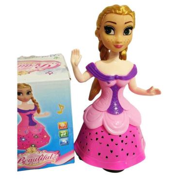 Imagem de Boneca Musical Modelo Frozen   Ana   Que Canta E Dança