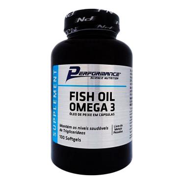 Imagem de Óleo de Peixe - Fish Oil Ômega 3 (100 Cápsulas) - Performance Nutrition