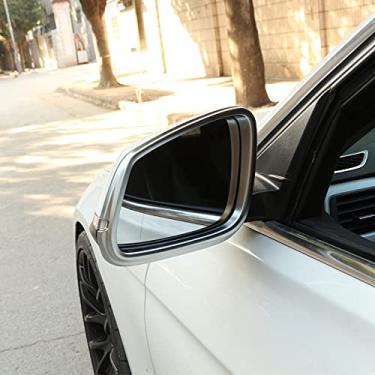 Imagem de JIERS Para BMW Série 3 F30 316li 320li 2013-2018, acessórios para carro, acabamento da moldura do espelho retrovisor da porta lateral externa