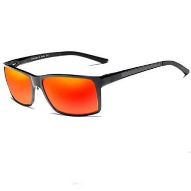 Imagem de Óculos de Sol Masculino Espelhado Polarizados Com Proteção uv400 Kingseven N-7021 (C6)