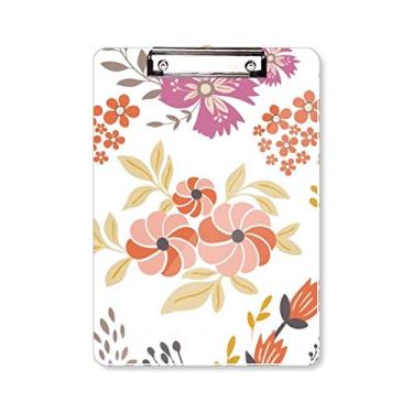 Imagem de Petal Flower Plant Paint Prancheta pasta, bloco de escrita A4