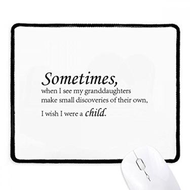 Imagem de Mousepad com frases entre Grandson e Grandpa Tapete de borracha para jogos