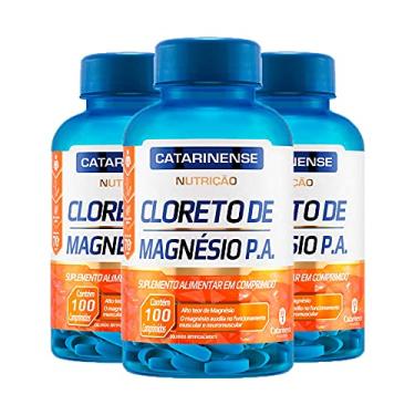 Imagem de Cloreto de Magnésio P.A. - 3 unidades de 100 Comprimidos - Catarinense