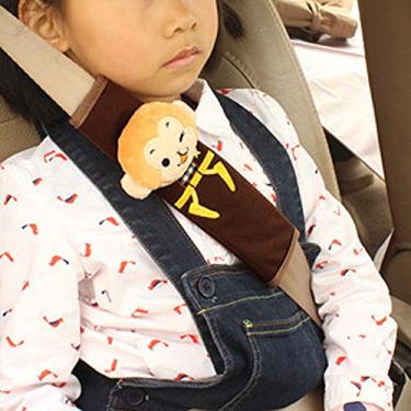 Imagem de Tianmei – 2 peças de capa de cinto de segurança para carro com desenho de boneca e alça de ombro (macaco)