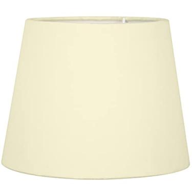 Imagem de Cúpula de Abajur Tecido Bege 20x16cm