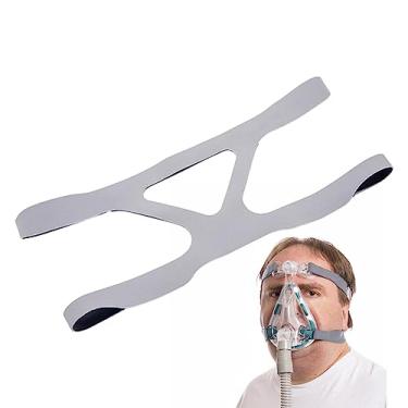 Imagem de cabeça CPAP,Alça Cobertura Facial CPAP Removível | Almofada Nasal Multifuncional para Substituição do Sistema Ventilador CPAP para Arnês CAPA (Apenas Faixa para Cabeça) Buniq