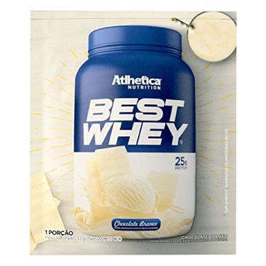 Imagem de Atlhetica Nutrition Best Whey Sachê Proteína com Sabor Chocolate Branco, 25 gr.