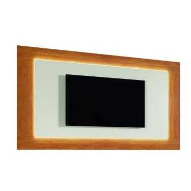 Imagem de Painel Moderno 1,80m - Atenas-Naturale/Off White - Mavau Móveis