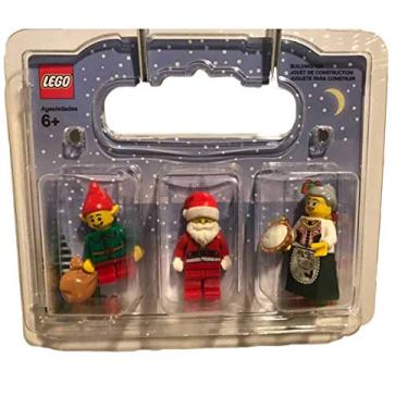 Imagem de LEGO Christmas Winter BAM Box V46 Santa, Mrs. Claus & Elf Minifigures 853606 (3 Piece Set)