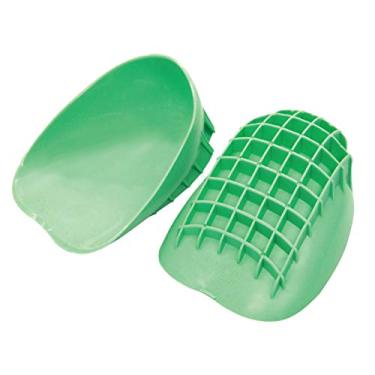 Imagem de Mueller Sports Medicine Pro Heel Cups, verde, regular (vendido em par)