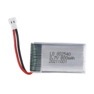 Imagem de Bateria Lipo 3.7V 800mAh  802540 Bateria de Lítio Recarregável para SYMA X5C X5C-1 X5 X5SC X5SW M68
