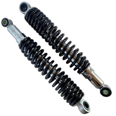 Imagem de SmartFox Par de Amortecedores Cromados com Regulagem para Motocicleta CG 150 Titan EX ESD 2014 em Diante / Titan 160 Todos os Anos