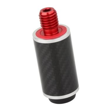 Imagem de Colaxi Extensor de ponta de taco, extensão de taco de bilhar, portátil, jogos estendidos, fibra de carbono, tacos de bilhar, 3.2cm, taco de sinuca, 2 polegadas