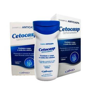 Imagem de Kit 2 Cetocasp Shampoo Anticaspa 120ml Uniphar Cabelo Special Proteção