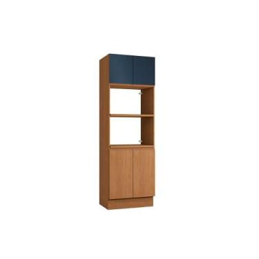Imagem de Paneleiro de Cozinha Modulado Ciela R630 c/ 2 Fornos e 4 Portas 70x220