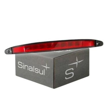 Imagem de Lanterna Brake Light Led Bivolt Vermelho Ônibus Universal - Sinalsul