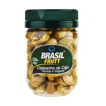 Imagem de Castanha de Caju Torrada e Salgada Brasil Frutt - 140g