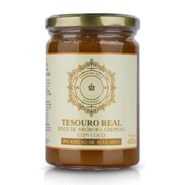 Imagem de Doce de Abóbora Cremosa com Coco Tesouro Real 400g