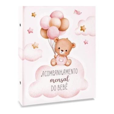 Imagem de Álbum de Fotografia Bebê 200 Fotos 10x15 Mensal Ical, 081