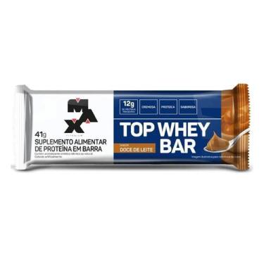 Imagem de Barra de Proteina Max Titanium Top Whey Bar Doce De Leite 41g