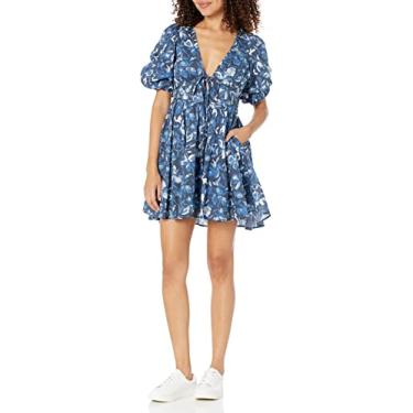 Imagem de Joie Vestido Lucia feminino em blazer azul-marinho multi, Blazer azul-marinho multi, 36