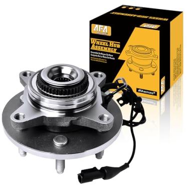 Imagem de AFA Motors 515079 Conjunto de cubo de rolamento de roda dianteira 4WD para Ford F150 2004-2008, 2003-2006 Ford Expedition Lincoln Navigator Hub Assembly 6 Lug w/ABS