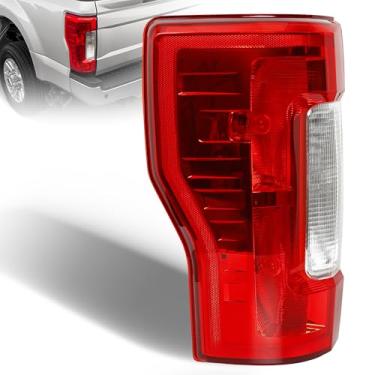 Imagem de Misakomo Conjunto de luz traseira compatível com lâmpadas de freio traseiras Super Duty Ford F250 F350 2017 2018 2019 - Substituição de lanternas traseiras para HC3Z13405D lado esquerdo do motorista